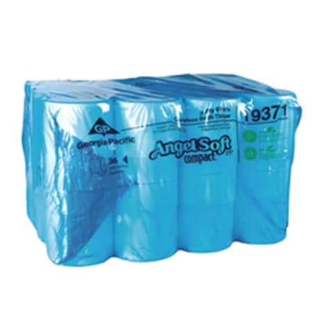 Eat-In Angel Soft ps Compact Coreless 2-Ply Premium Bathroom Tissue - White EA3579820